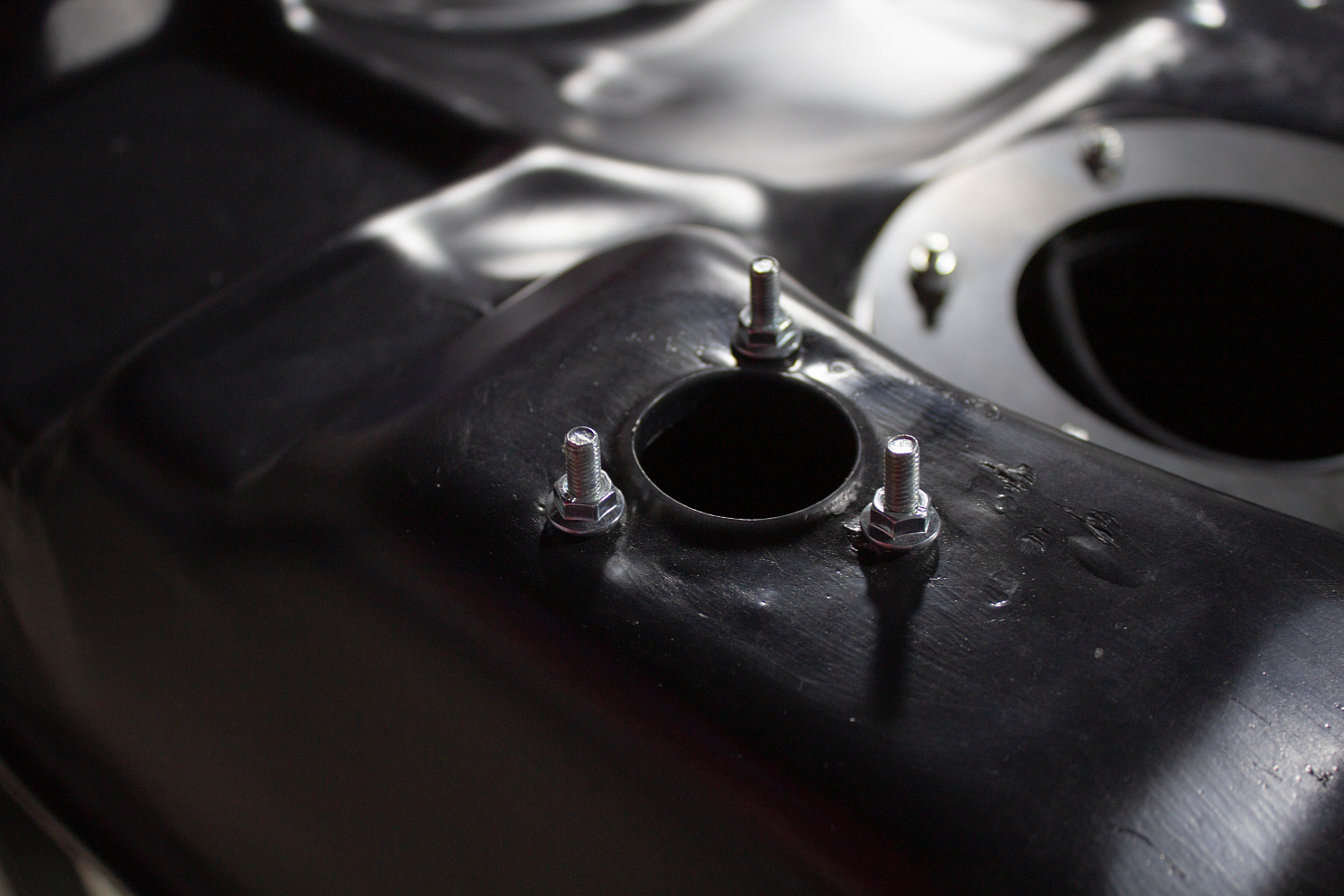 Пластиковый топливный бак Chevrolet Lacetti, 2004-2013 г.в. (BP) -  60 л.